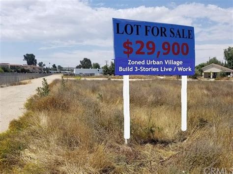 Perris CA Land & Lots For Sale